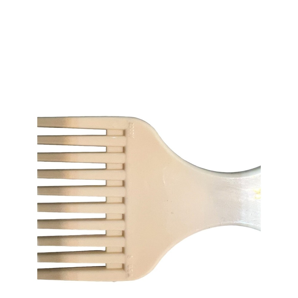 Vtg Pink &‎ Ivory Comb Hair Pick (2) NEW OLD STOCK Retro 1980-90s USA Goody - Picture 2 of 4